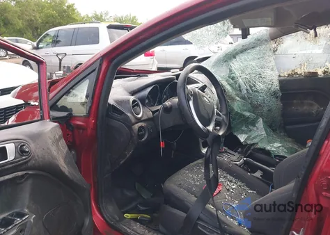 2014 Ford Fiesta Se из США, поврежденный, VIN 3FADP4EJ9EM108181